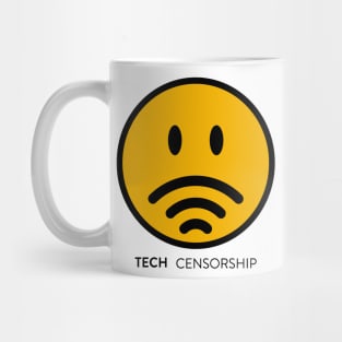 Mr-Fi Tech Censorship - Light Shirts Only Mug